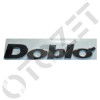 Fiat Doblo Arka Bagaj Yazısı 160 mm - 27 mm