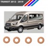 Transit 2.2 L Enjektör Pulu 6 Tırnaklı 4 Adetli Set