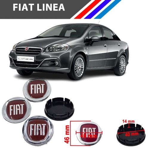 Otozet - Fiat Linea Jant Kapağı Göbeği Dörtlü Takım 735448759