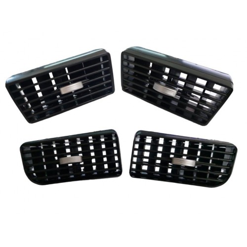 Fiat Linea Havalandırma Izgarası 4 Adetli Set Krom Düğmeli