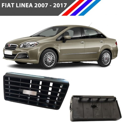 Fiat Linea Havalandırma Izgarası Yan Köşe Kısım Sağ Krom Düğmeli