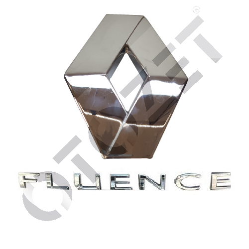 Fluence Arka Bagaj Yazı ve Arması Takım