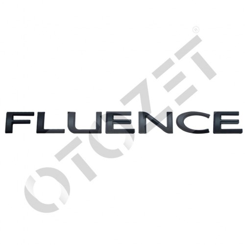 FLUENCE SİYAH BAGAJ YAZISI