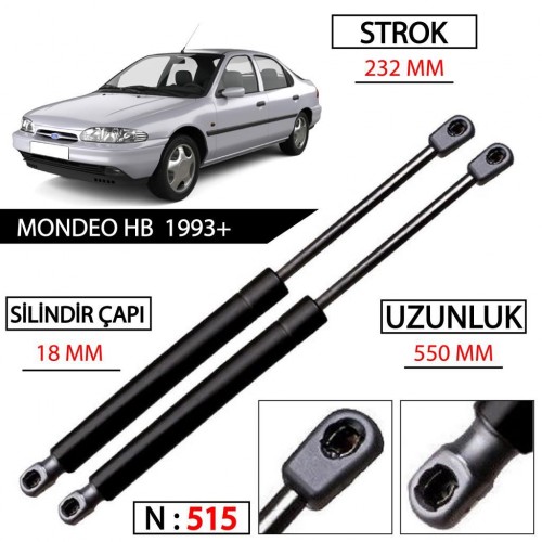 OTOZET Mondeo Hatchback Bagaj Amortisörü Sağ Sol Takım 1993 Sonrası