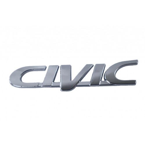 Honda Civic Bagaj Yazısı 125 mm - 25 mm 1996 - 2000