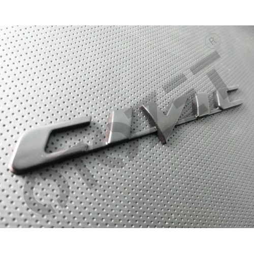 Honda Civic Arka Bagaj Yazısı Siyah Çift Taraflı Bantlı