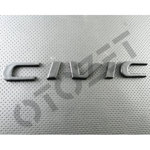 Honda Civic Arka Bagaj Yazısı Siyah 2012 Sonrası