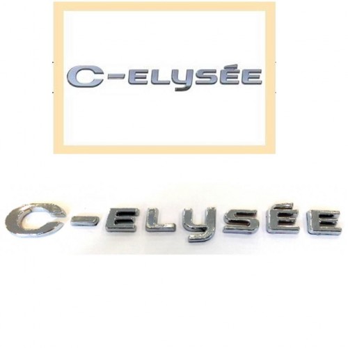 Citroen C-Elysee Arka Bagaj Yazısı Çift Taraflı Bantlı 9678485180