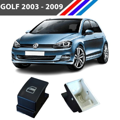 VW Golf MK5 Cam Düğme Kapağı 2 Adetli Set 2003 - 2009