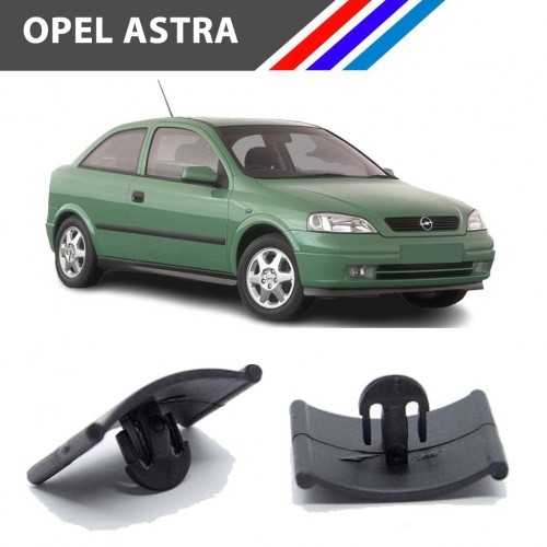 OTOZET Opel Astra Kaput İzalatör Klipsi 15 Adetli Paket