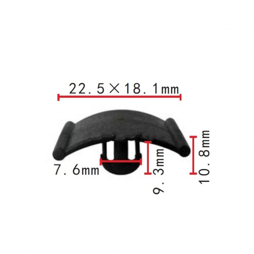 OTOZET Opel Astra Kaput İzalatör Klipsi 15 Adetli Paket