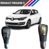 Megane 3 Otomatik Vites Topuzu Deri Kaplama Siyah 8200574279