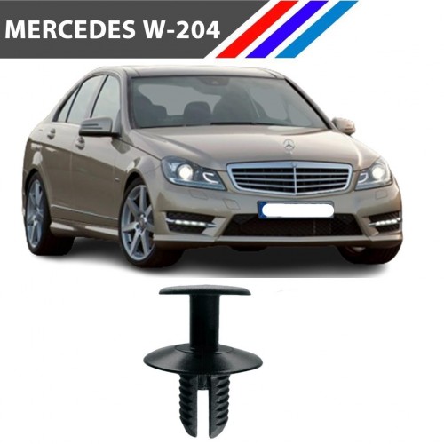Mercedes W204 C - GLK Class Davlumbaz Klipsi