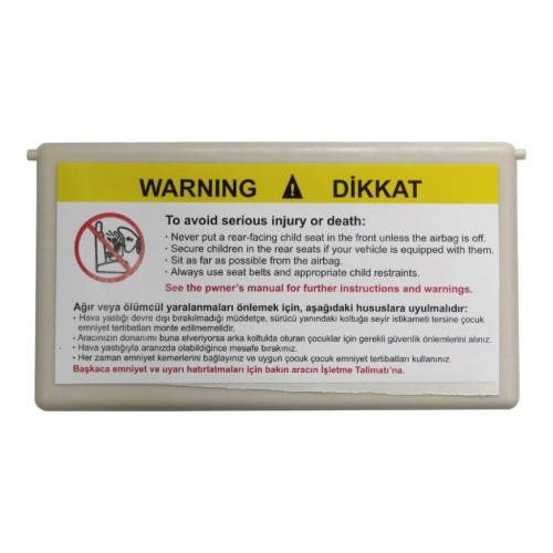 Mercedes W203 Güneşlik Kapağı A2038170220