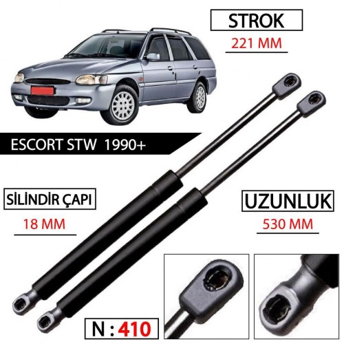 OTOZET Escort Bagaj Amortisörü Sağ Sol Takım 1990 Sonrası