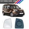 Fiat Doblo 3 Kasa Sol Dış Ayna Camı Sürücü Tarafı Isıtmalı