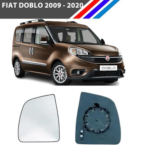 Fiat Doblo 3 Kasa Sol Dış Ayna Camı Sürücü Tarafı Isıtmalı