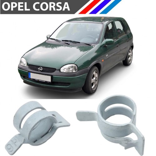 OTOZET Opel Corsa B Çelik Hortum Kelepçesi İkili Takım 16 MM