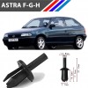 OTOZET Opel Astra F-G-H Davlumbaz Klipsi 50 Adetli Paket
