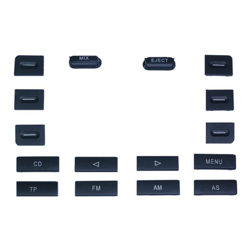 VW Golf MK5 Radyo CD Çalar Tuş Takımı 16 Parçalı 2003 - 2009