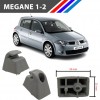 Megane 1-2 Güneşlik Ayağı Gri Renk 2 Adetli Set 1997 - 2008