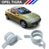 OTOZET Opel Tigra A Çelik Hortum Kelepçesi İkili Takım 16 MM