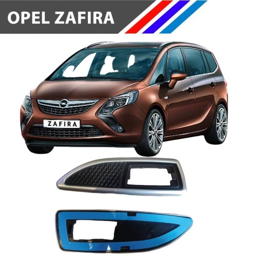 OTOZET Opel Zafira Çamurluk Sinyal Çerçevesi Takım Krom Siyah