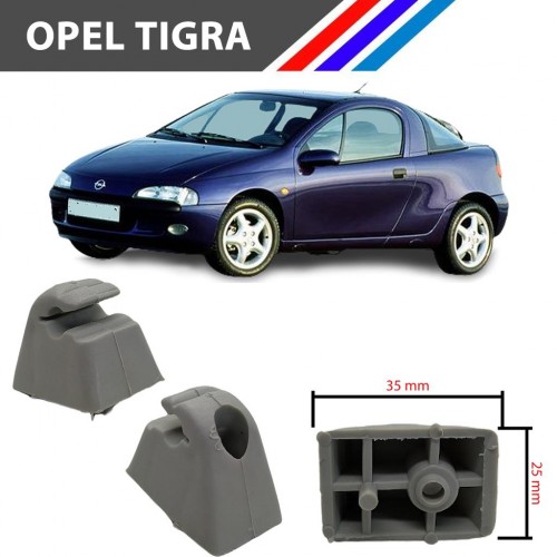 Opel Tigra - A Güneşlik Ayağı Gri Renk 2 Adetli Set 1994  2000