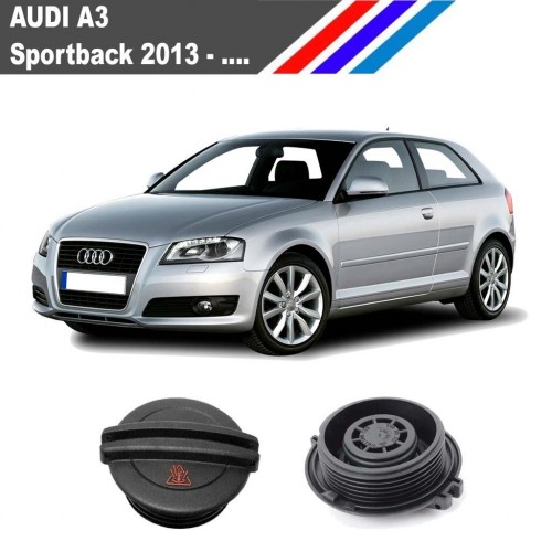 Otozet -Audi A3 Sportback Radyatör Yedek Su Depo Kapağı Yan Sanayi 2013 Sonrası