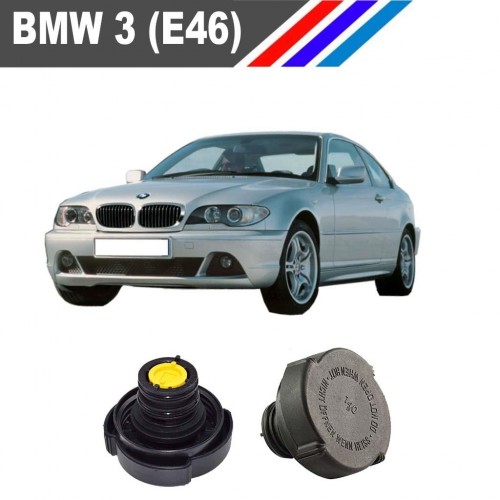 Otozet - Bmw 3 E46 Radyatör Yedek Su Depo Kapağı Yan Sanayi 140 Bar