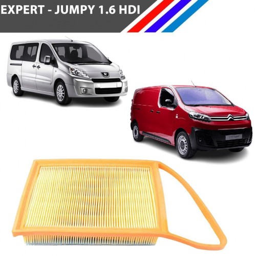 Otozet Citroen Jumpy Peugeot Expert 1.6 HDI Hava Filtresi Yerli 2007-2015 1444TV