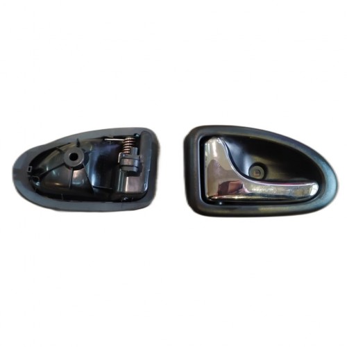 OTOZET Clio 2 Sedan Kasa İç Açma Kolu Sol Sürücü Tarafı Parlak Krom Detaylı