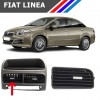 Otozet - Fiat Linea Orta Sol Havalandırma Izgarası Gri Düğmeli 735459180 2007 - 2018