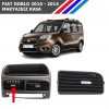 Otozet - Fiat Doblo Orta Sol Havalandırma Izgarası Gri Düğmeli 2010- 2014 Makyajsız Kasa