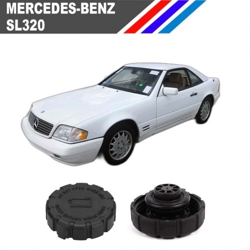 Otozet -Mercedes SL320 Radyatör Yedek Su Depo Kapağı Yan Sanayi