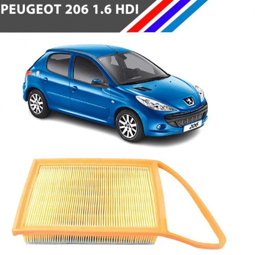 Otozet Peugeot 206 Plus 1.6 HDI Hava Filtresi Yerli 2009-2013 1444TV