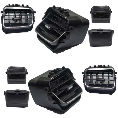 Otozet - Renault Symbol Havalandırma Izgarası Orta Sağ ve Sol Takım Krom Detaylı 2012-2018