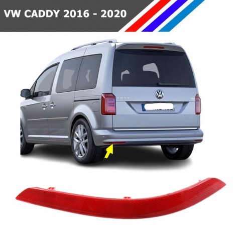 Otozet - VW Caddy Arka Tampon Reflektörü Sol Taraf 2016 - 2020 2K5945105D