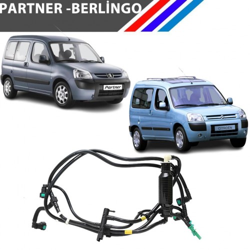Otozet - Partner - Berlingo 2 Kasa 1.6 HDI Mazot Hortum Takımı 2003 - 2009 1574W2