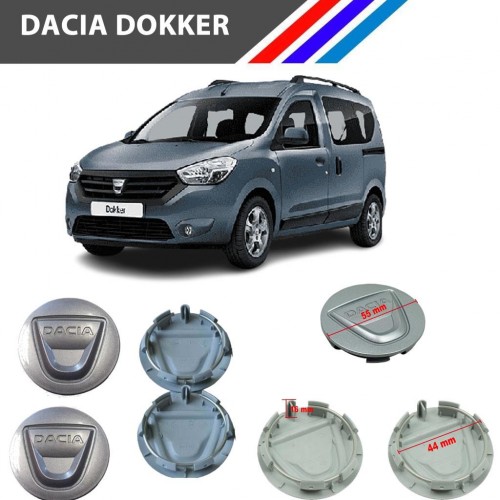Otozet- Dacia Dokker Jant Göbek Arması 4 Adetli Set 403156671R