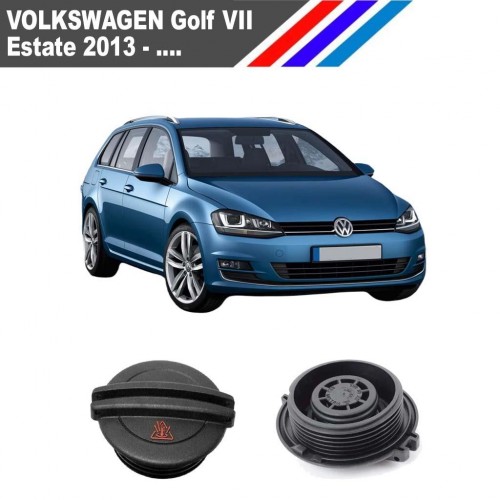 Otozet -VW Golf VII Estate Radyatör Yedek Su Depo Kapağı Yan Sanayi 2013 Sonrası