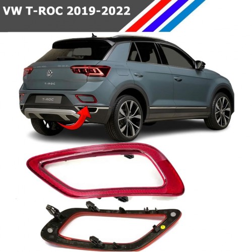 Otozet - VW T-Roc Arka Tampon Reflektörü Sağ Taraf 2019-2022 2GA945106C