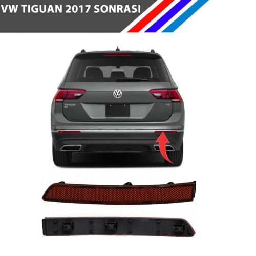 Otozet - VW Tiguan Arka Tampon Reflektörü Sağ Dış Taraf 2017 Sonrası 5NA945106A