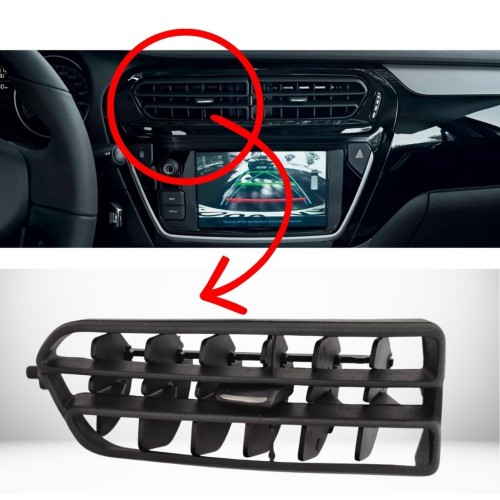 Peugeot 301 Citroen C-Elysee Kalorifer Havalandırma Difizörü Orta - Sol