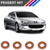 Peugeot 407 1.6 HDI Enjektör Pulu 4 Tırnak 4 Adetli Set