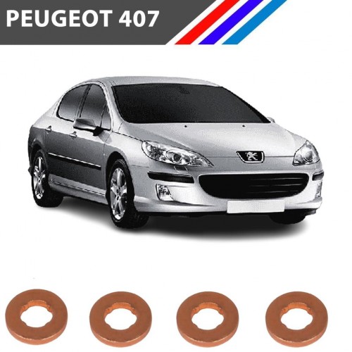 Peugeot 407 1.6 HDI Enjektör Pulu 4 Tırnak 4 Adetli Set