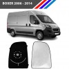 Peugeot Boxer Sağ Dış Ayna Üst Büyük Camı Yolcu Tarafı Mekanik Tip 2006 Sonrası