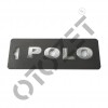 Otozet - Polo Arka Bagaj Yazısı Polo Yazı Küçük Tip 130 mm