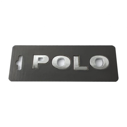 Otozet - Polo Arka Bagaj Yazısı Polo Yazı Küçük Tip 130 mm