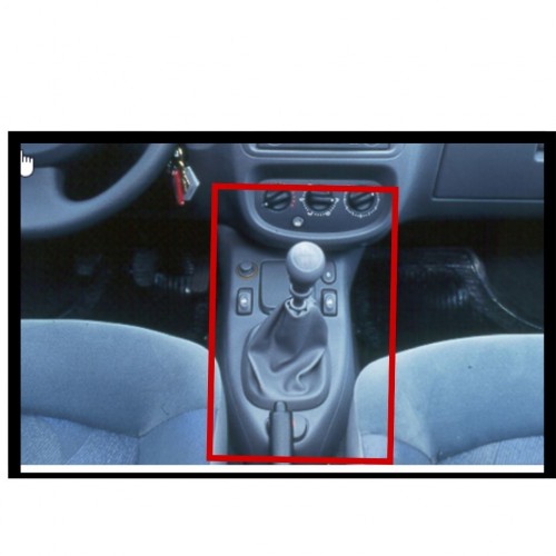 Renault Clio & Symbol 2001-2008 Gri Vites Konsolu Küllüklü